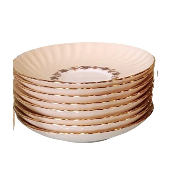 Minton Vineyard Teacup & Saucer Set 6 Cups & saucers Fine Bone China, England - Picture 3 of 4